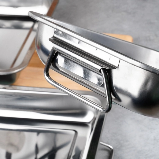 Skladacie úchyty na bezpečné prenášanie