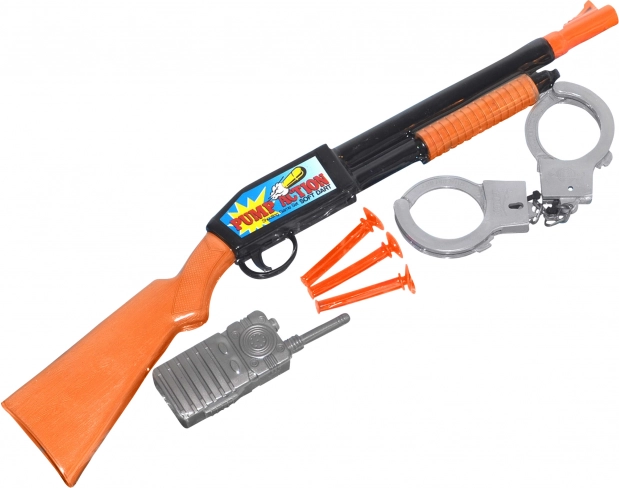 Policajná puška so setom doplnkov 48 cm