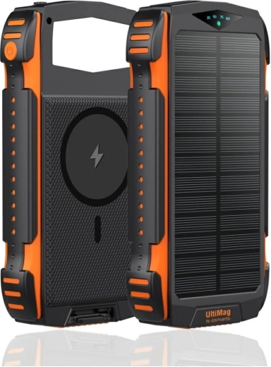 Solárna powerbanka 4smarts TitanPack Rugged UltiMag 20000 mAh