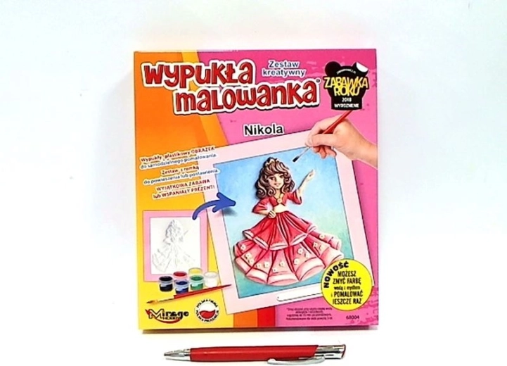 Mirage hobby princezná Nicola – 3D omaľovánka