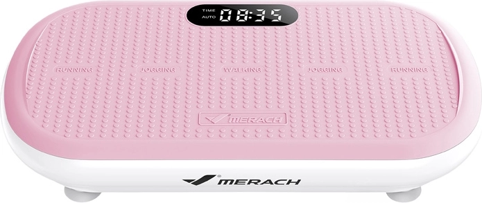 Vibračná plošina Merach MR-2440P1 ružová