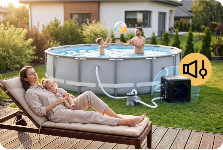 Ideálne pre záhradné bazény do 10 m³