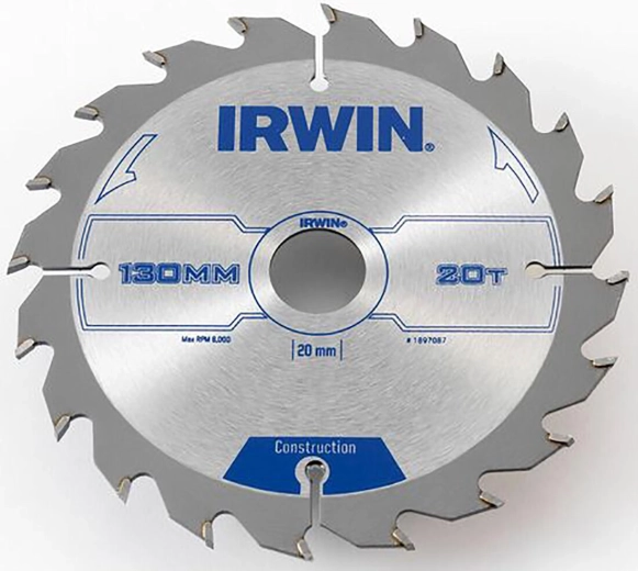 Pílový kotúč IRWIN 130 mm, 20/16 mm, 20 zubov, tenký rez