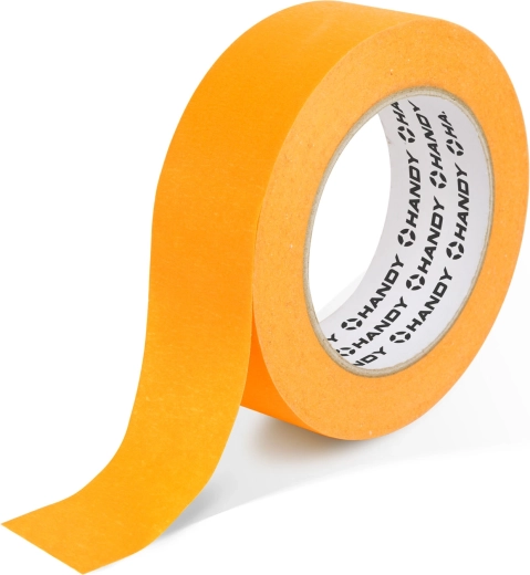 Maskovacia páska na vodnej báze na vonkajšie použitie 50 m × 24 mm oranžová