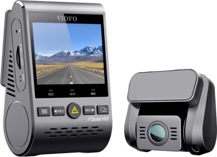 VIOFO duálna autokamera 2K + Full HD s Wi‑Fi a GPS
