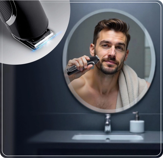 Presné oceľové britvy bez ťahania