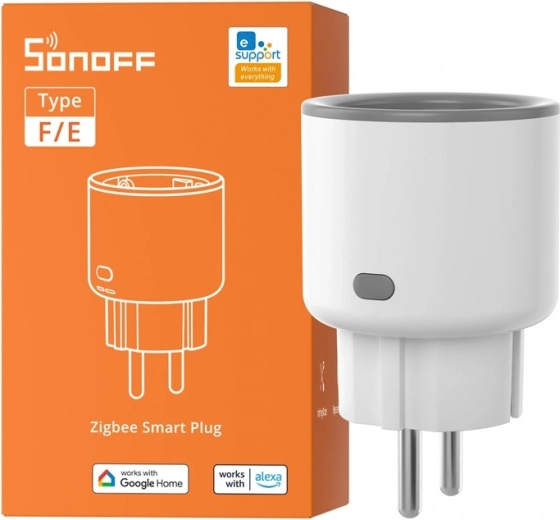 Chytrá zásuvka SONOFF Zigbee S60 s meraním spotreby