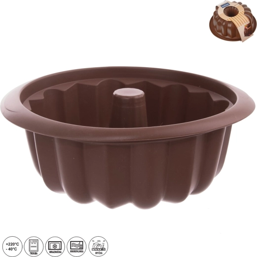 Silikónová forma na bábovku Sillinie 26 cm