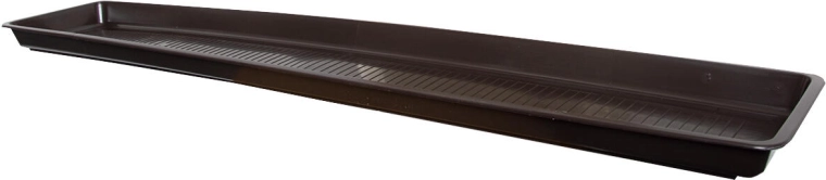 Miska pod truhlík Garden Trend 100 cm hnedá