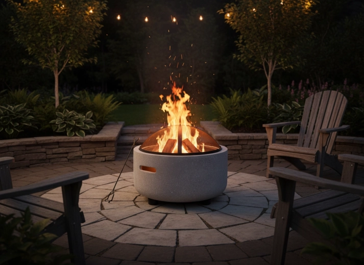 Bezpečie a pohodlie pri večernom posedení