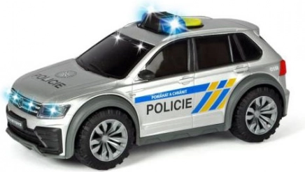 Policajné auto VW Tiguan R-Line česká verzia 1:18 so svetlom a zvukom