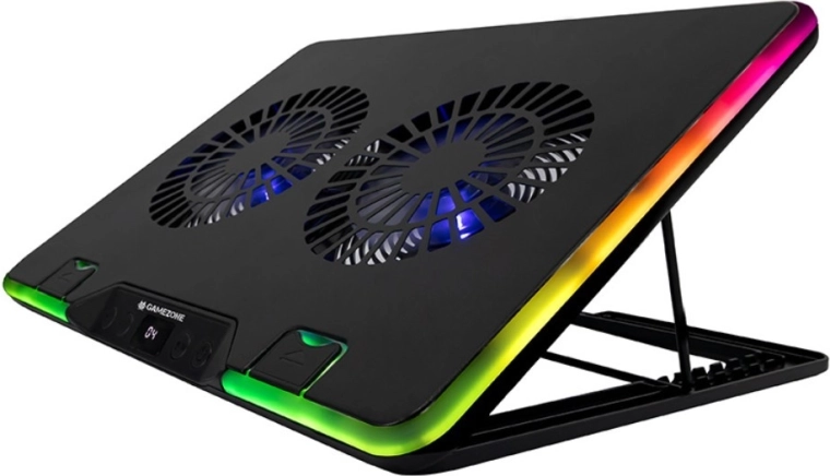 Chladiaca podložka TRACER GameZone Snowman Pro 17" s RGB podsvietením