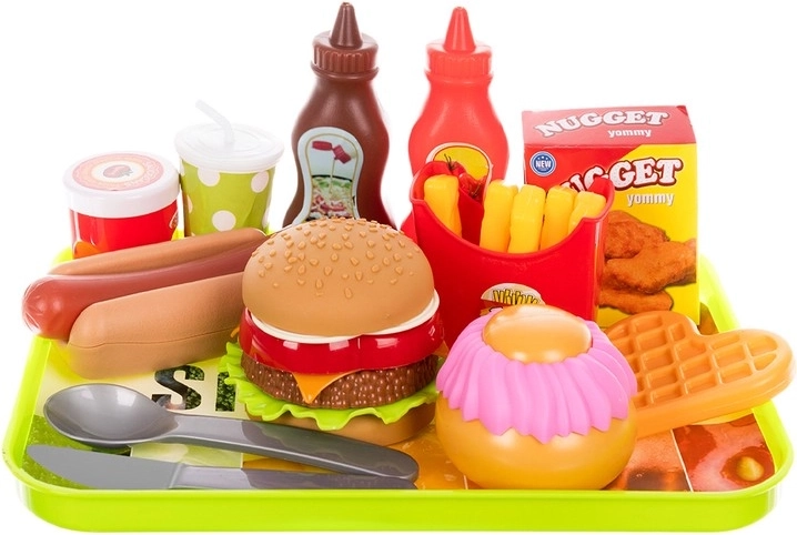 26 dielov na hru na fast food