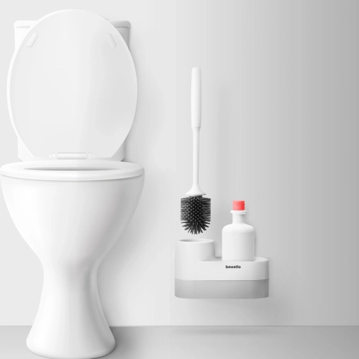Súprava WC kefy s úložným priestorom