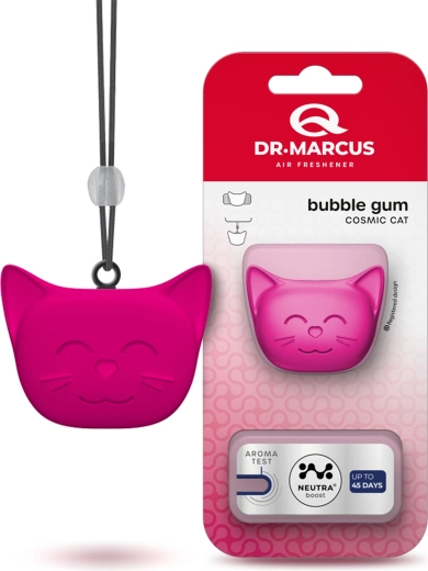 Dr. Marcus Cosmic Cat osviežovač vzduchu do auta Bubble Gum