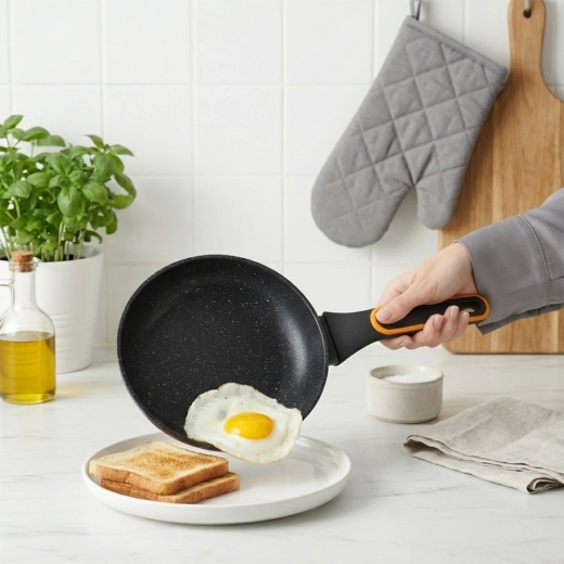 Nepriľnavý granitový povrch pre zdravé varenie