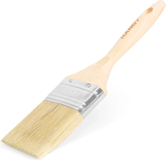 Plochý maliarsky štetec s drevenou rukoväťou 75 mm