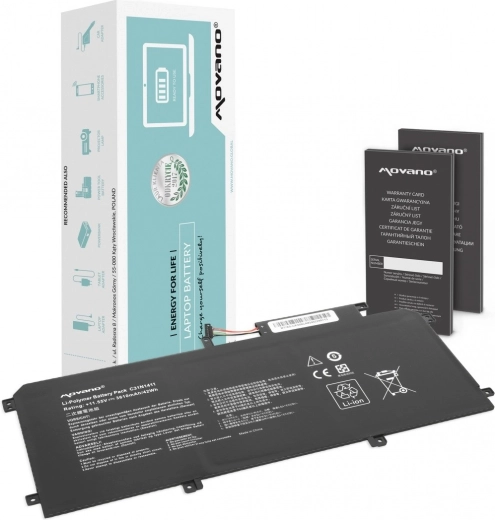 Movano batéria pre Asus ZenBook UX305 (C31N1411) 3610 mAh 42 Wh