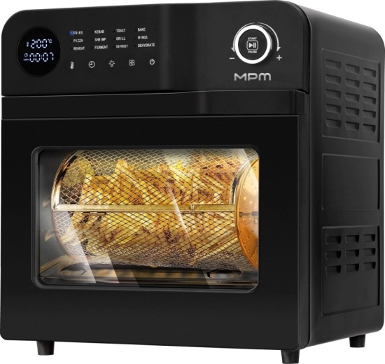 Teplovzdušná fritéza s rotačným košom 16 l