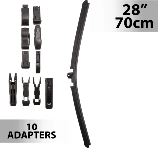 Stierač Carguard 28″/70 cm s 10 adaptérmi