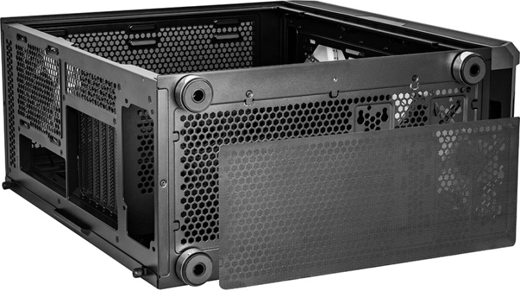 Predný mesh panel pre maximálny airflow