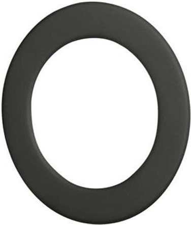 Dymová rozeta 120 mm čierna
