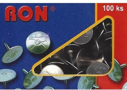 Pripináčiky niklované 11 mm (100 ks)