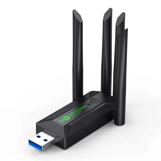 Dvojpásmový Wi-Fi USB adaptér 1300 Mb/s