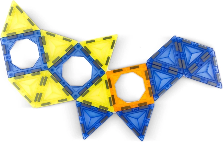 Priesvitné magnetické diely a ľahké spájanie