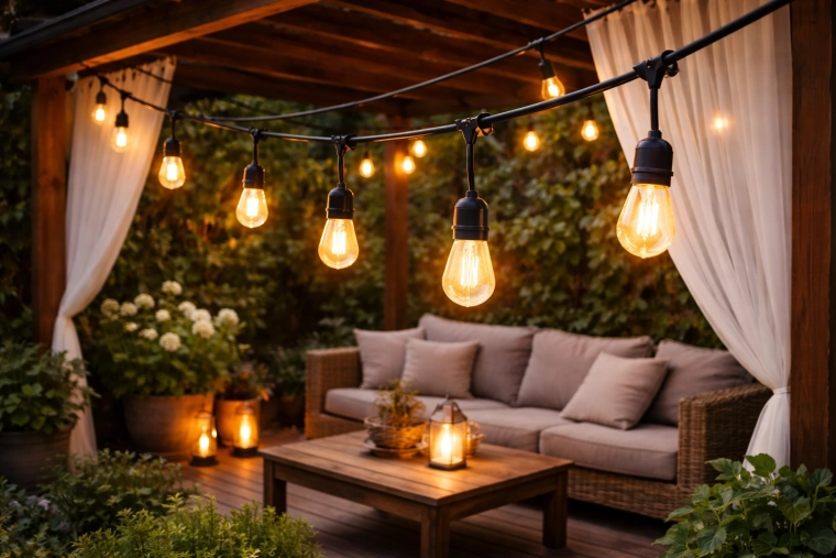 Teplé, útulné svetlo pre večernú pohodu