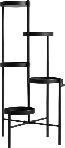 RENEW FORCE kovový stojan na kvety 92 cm s 5 policami