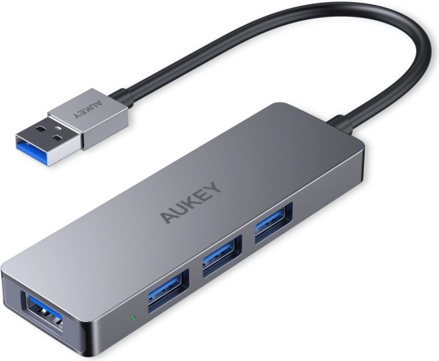 AUKEY ultra tenký hliníkový USB hub 4× USB 3.0 (5 Gb/s)