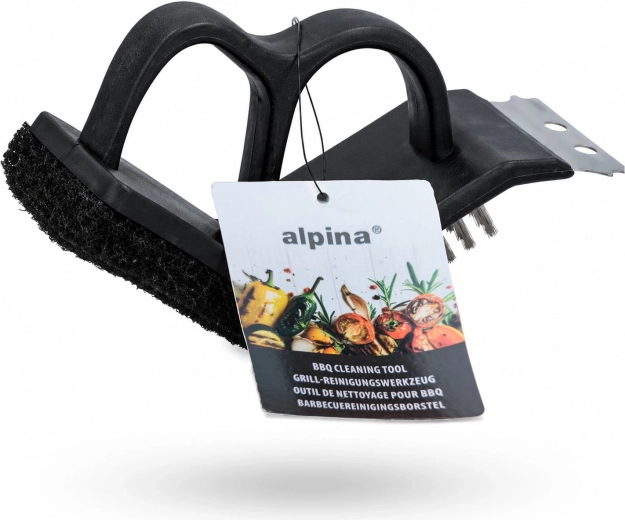 Kefa na čistenie grilu 3 v 1