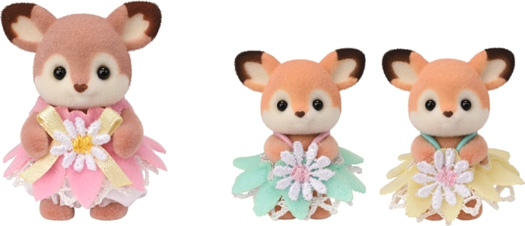 Hebké figúrky s detailnými šatami