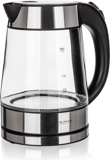 Sklenená rýchlovarná kanvica BRENNA 1,7 l