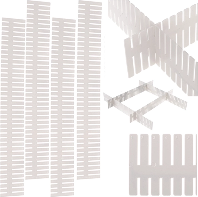 Organizér prepážok do zásuviek 4ks