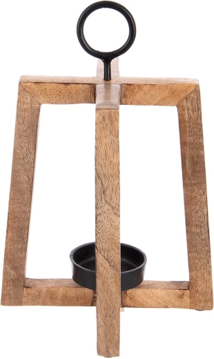 Stabilné a bezpečné uloženie sviečky