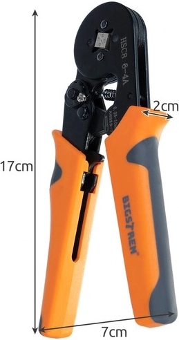 Široký pracovný rozsah 0,25–10 mm²
