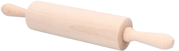 Drevený valček na cesto z bukového dreva 40 cm