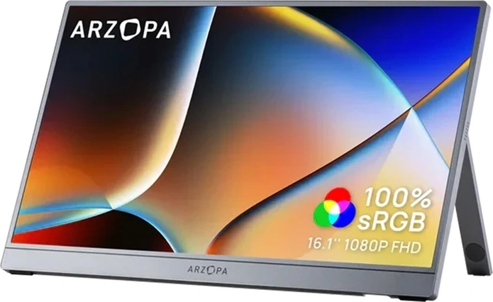 Prenosný monitor Arzopa Z1C 16,1" full hd 144 hz ips (sivý)