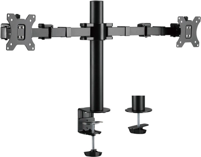LogiLink stolný držiak na dva monitory 17–32"
