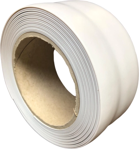 Samolepiaca podlahová lemovka PVC 52 mm × 5 m svetlosivá