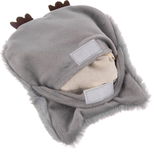 Mäkký, prateľný poťah v tvare sovičky