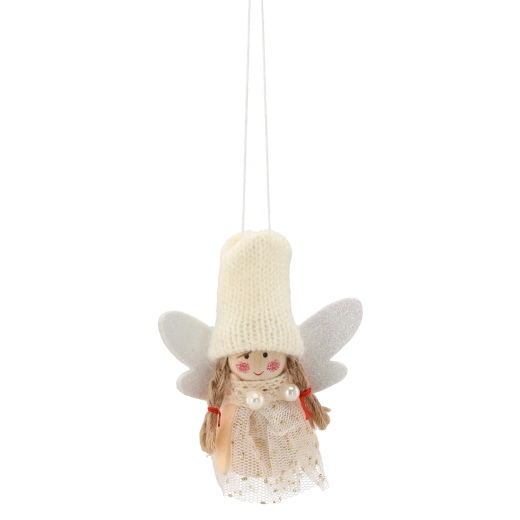 Jemný krémovo biely anjelik