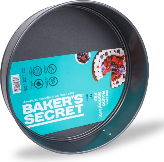 Baker's Secret Essential Line rozkladacia tortová forma s nerezovou sponou 28 cm