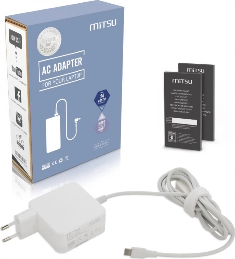 Biela USB Type C Nabíjačka 45W