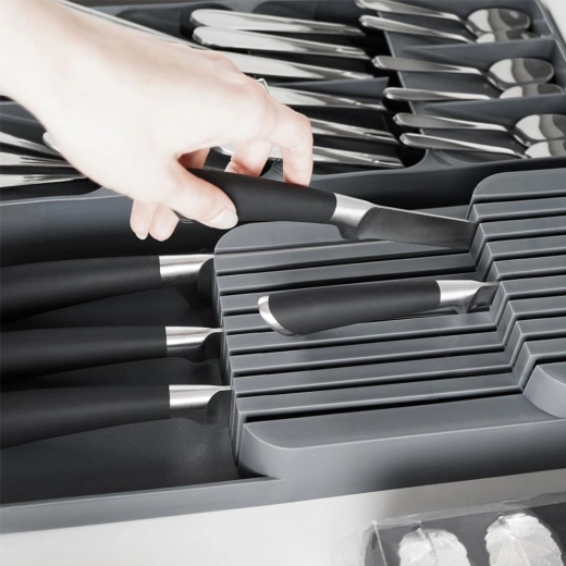 Bezpečné a prehľadné sloty na nože