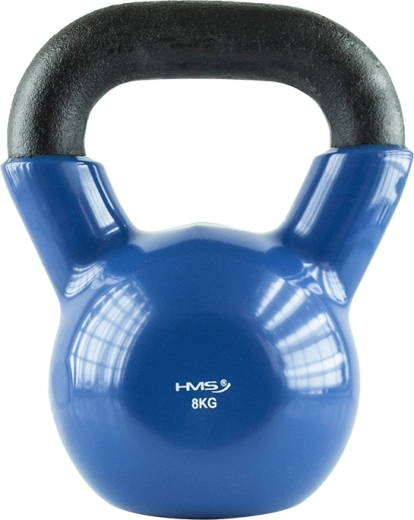 Kettlebell HMS 8 kg s vinylovým povrchom