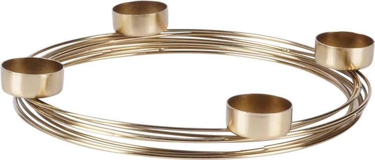 Minimalistický zlatý akcent