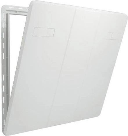 Revizné dvierka 400 × 600 mm plast biela